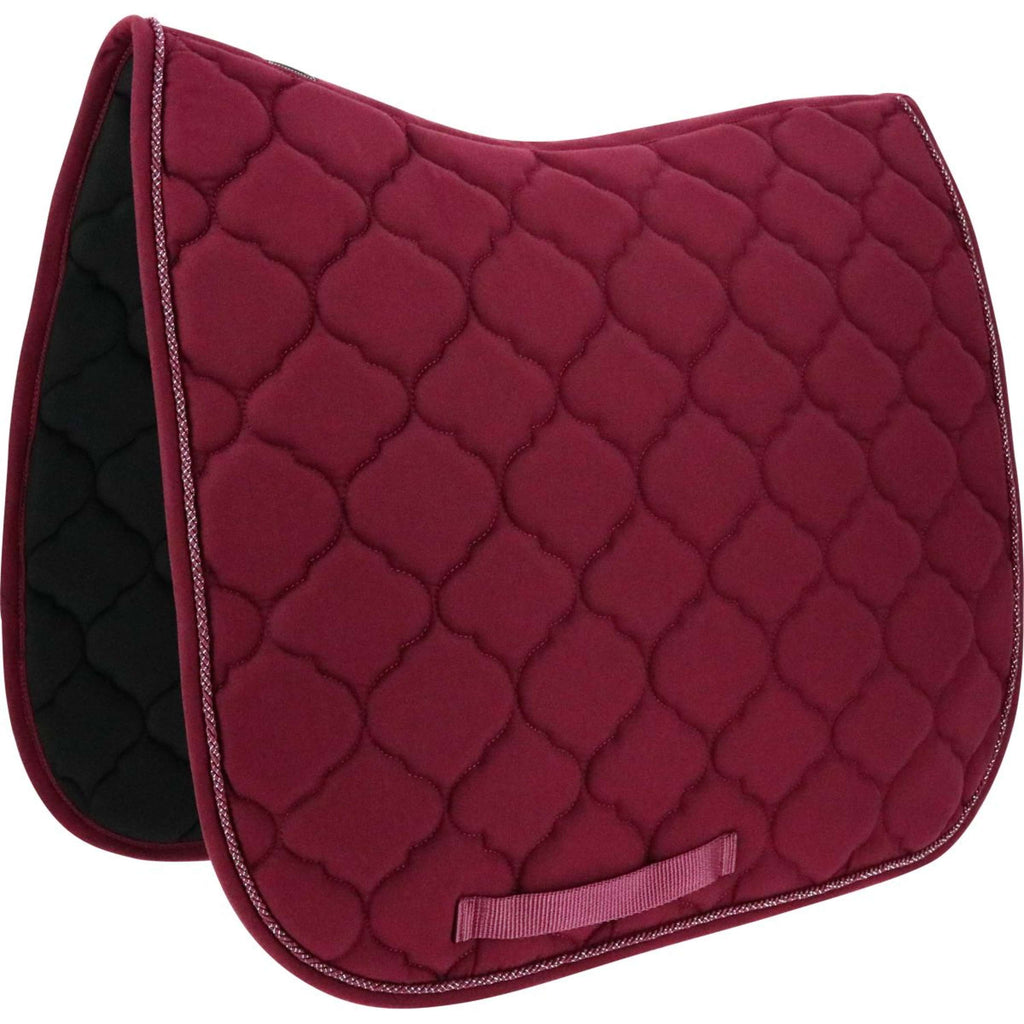 Riding World Saddlepad Rope Dressage Bordeaux