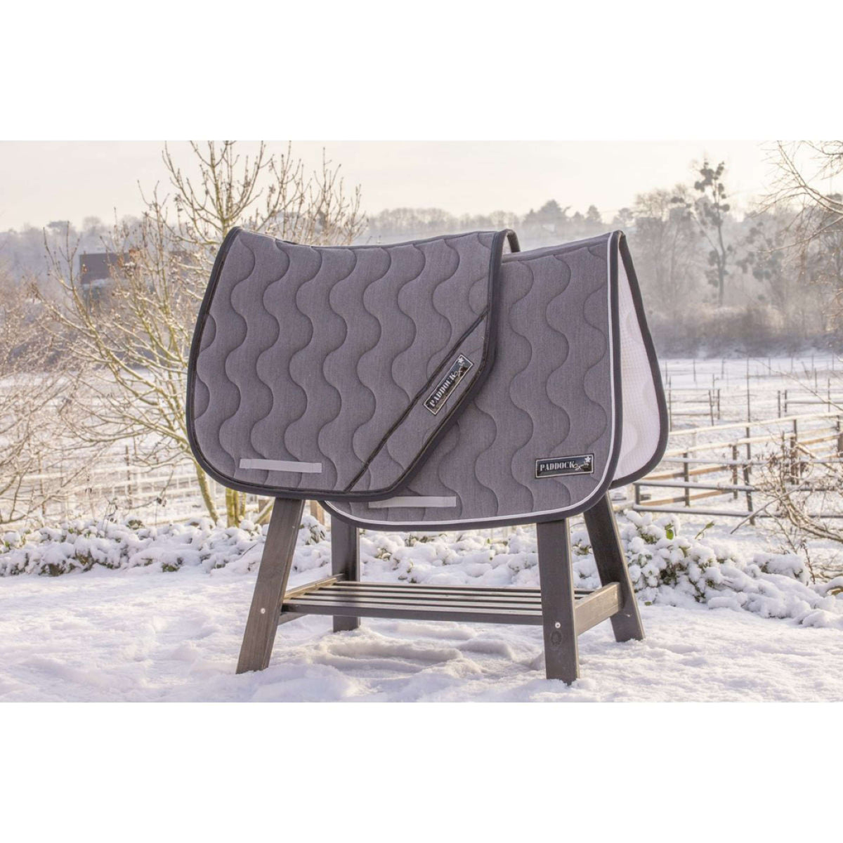 Paddock Saddlepad Origine Signature Dressage Grey