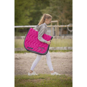 Pénélope Saddlepad Classique General Purpose Fuchsia/navy