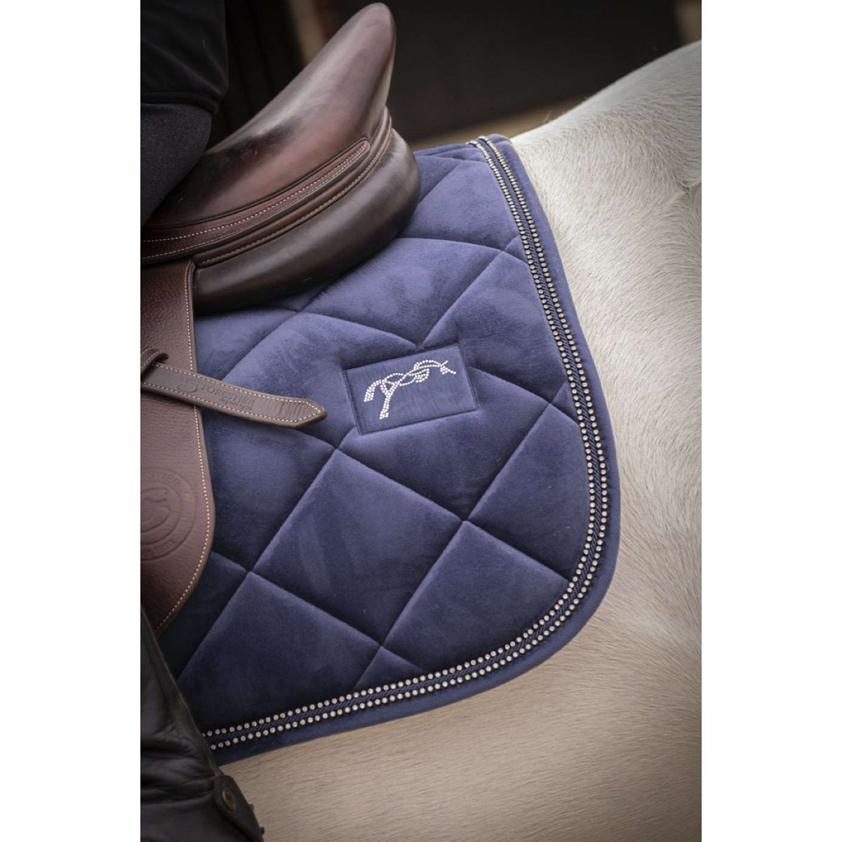 Pénélope Saddlepad New Strass Navy