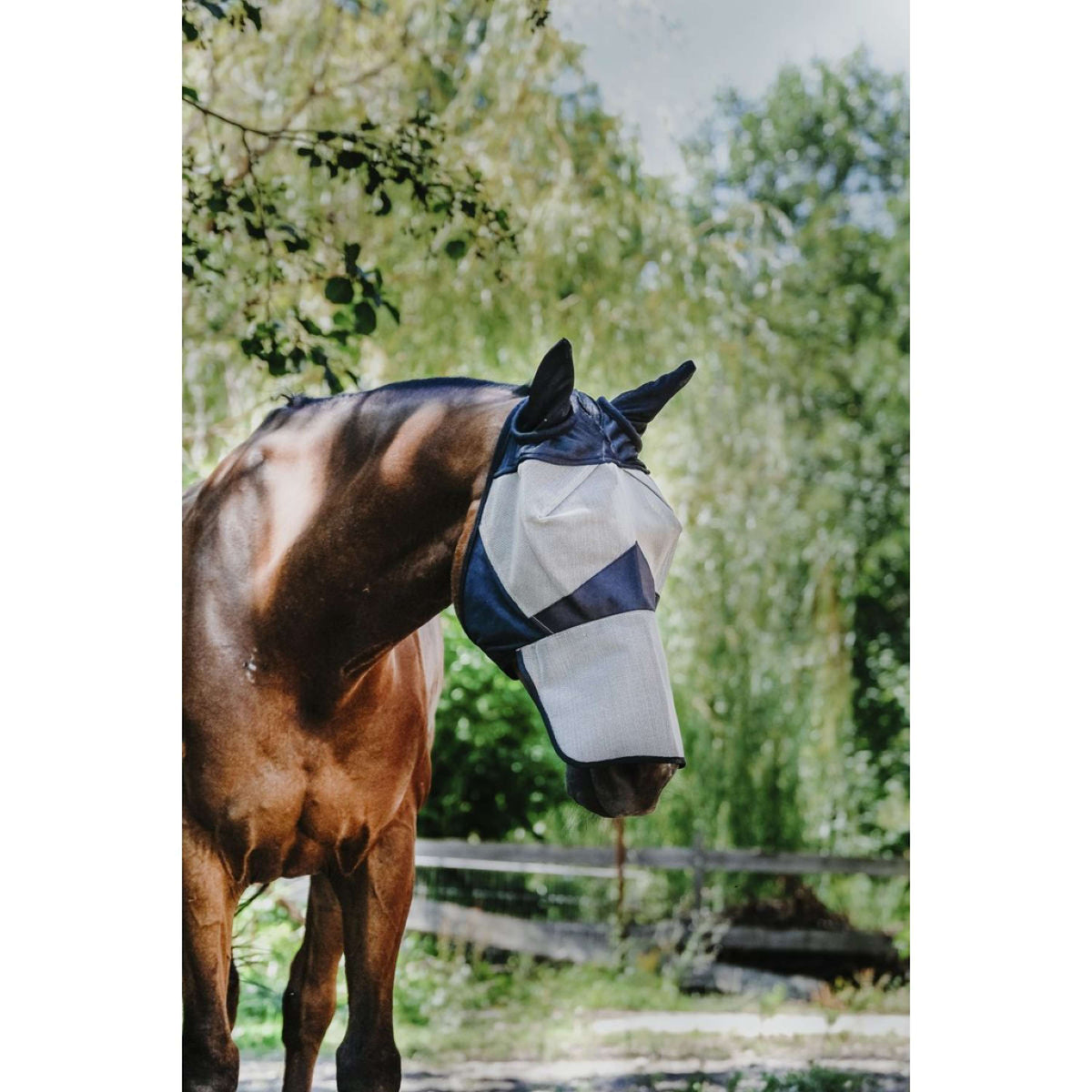 EQUITHÈME Fly Mask Anti-UV Thick Beige