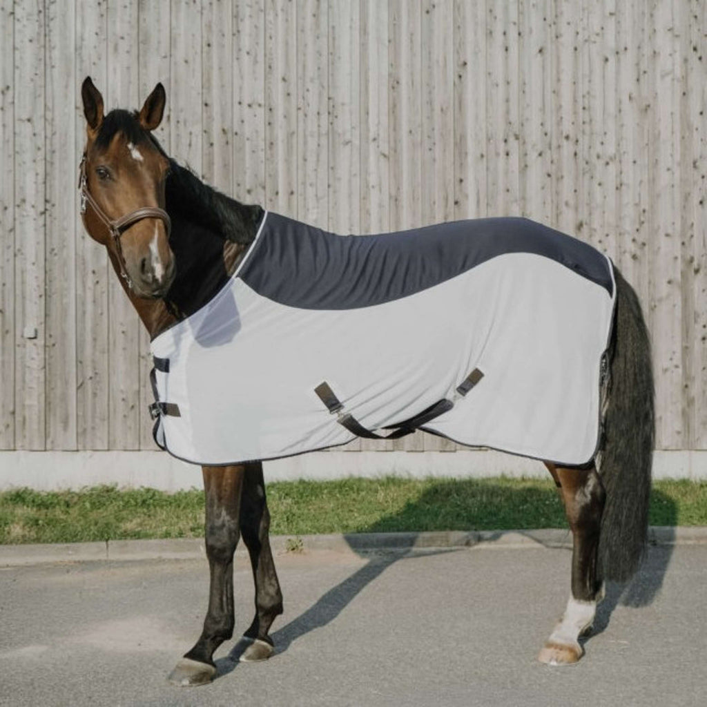 EQUITHÈME Fly Rug Flycool Standard Navy/White