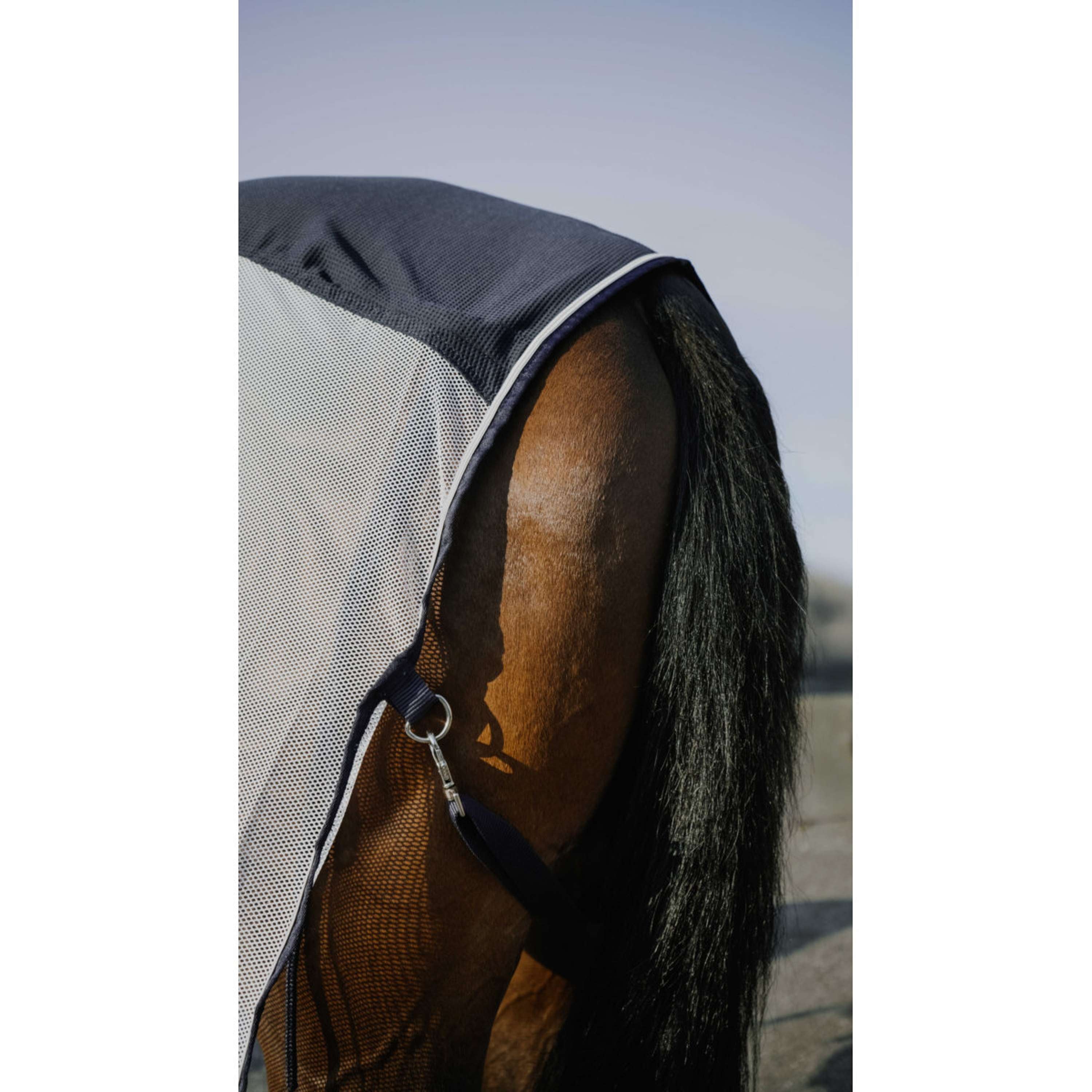 EQUITHÈME Fly Rug Flycool Standard Navy/White