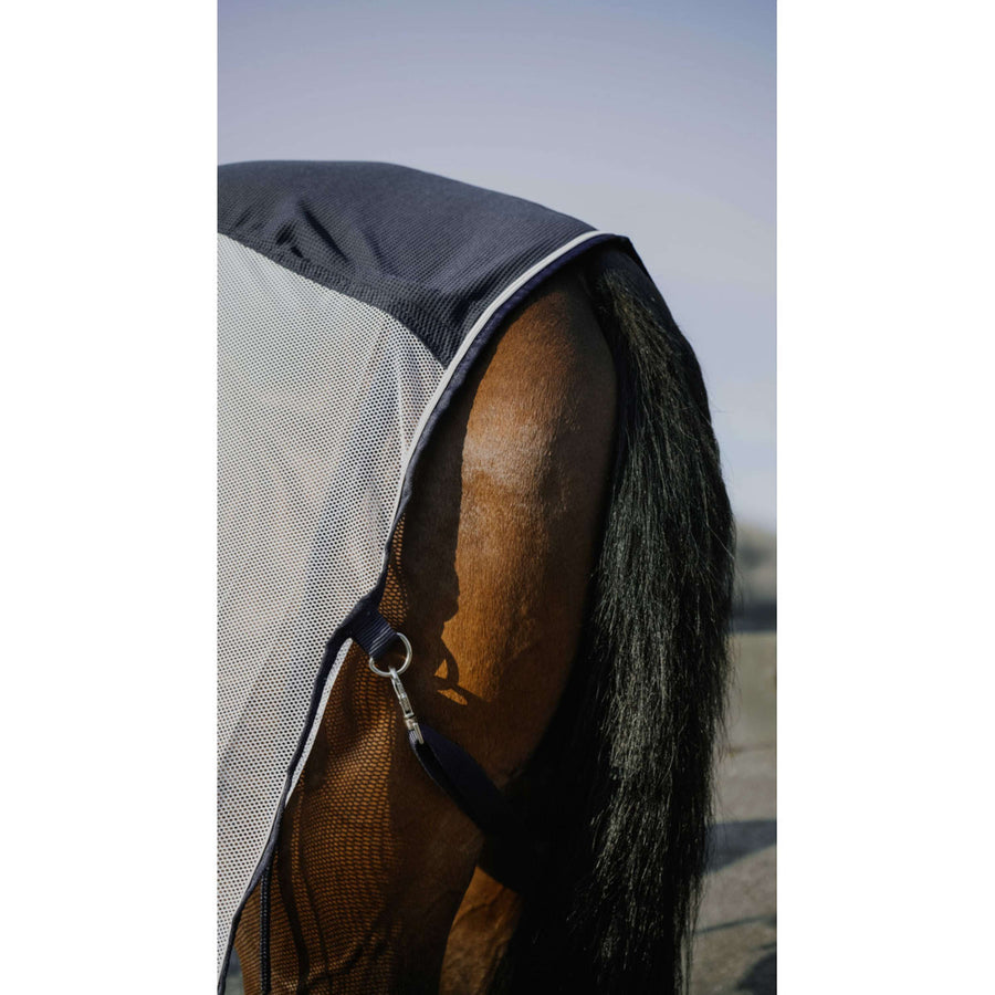 EQUITHÈME Fly Rug Flycool Standard Navy/White