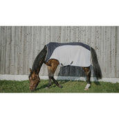 EQUITHÈME Step Mill Rug Flycool Navy/White