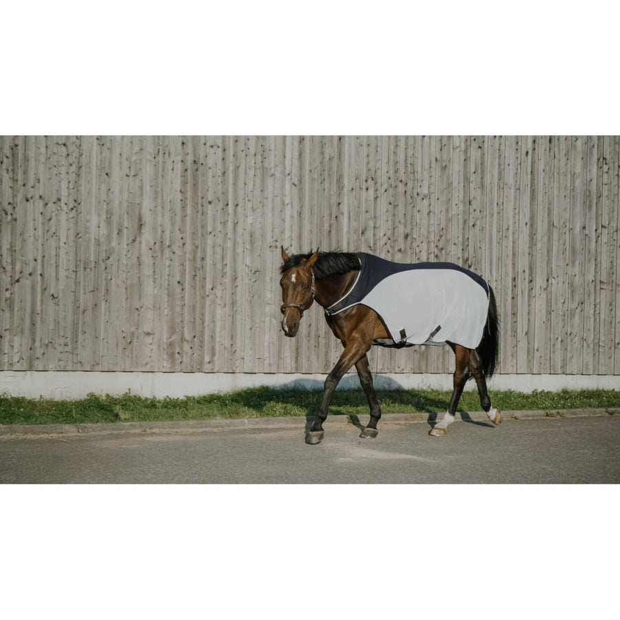 EQUITHÈME Step Mill Rug Flycool Navy/White