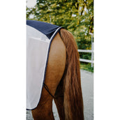 EQUITHÈME Exercise Rug Flycool square Navy/White