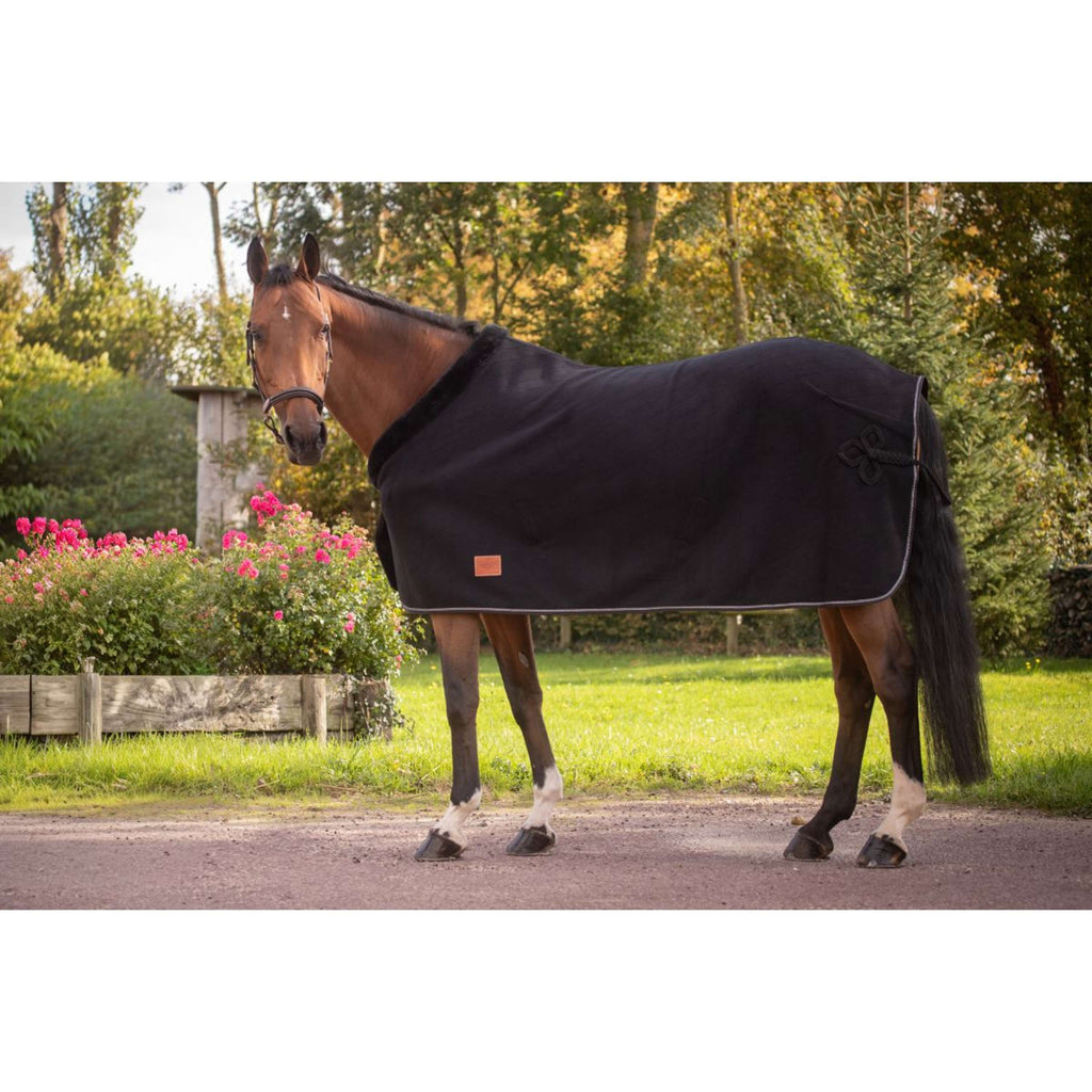 Paddock Sweat Rug Diagonal Black