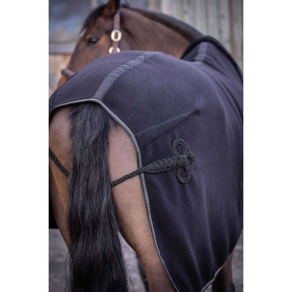 Paddock Sweat Rug Diagonal Black