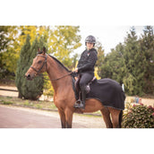 Paddock Exercise Rug Diagonal Black