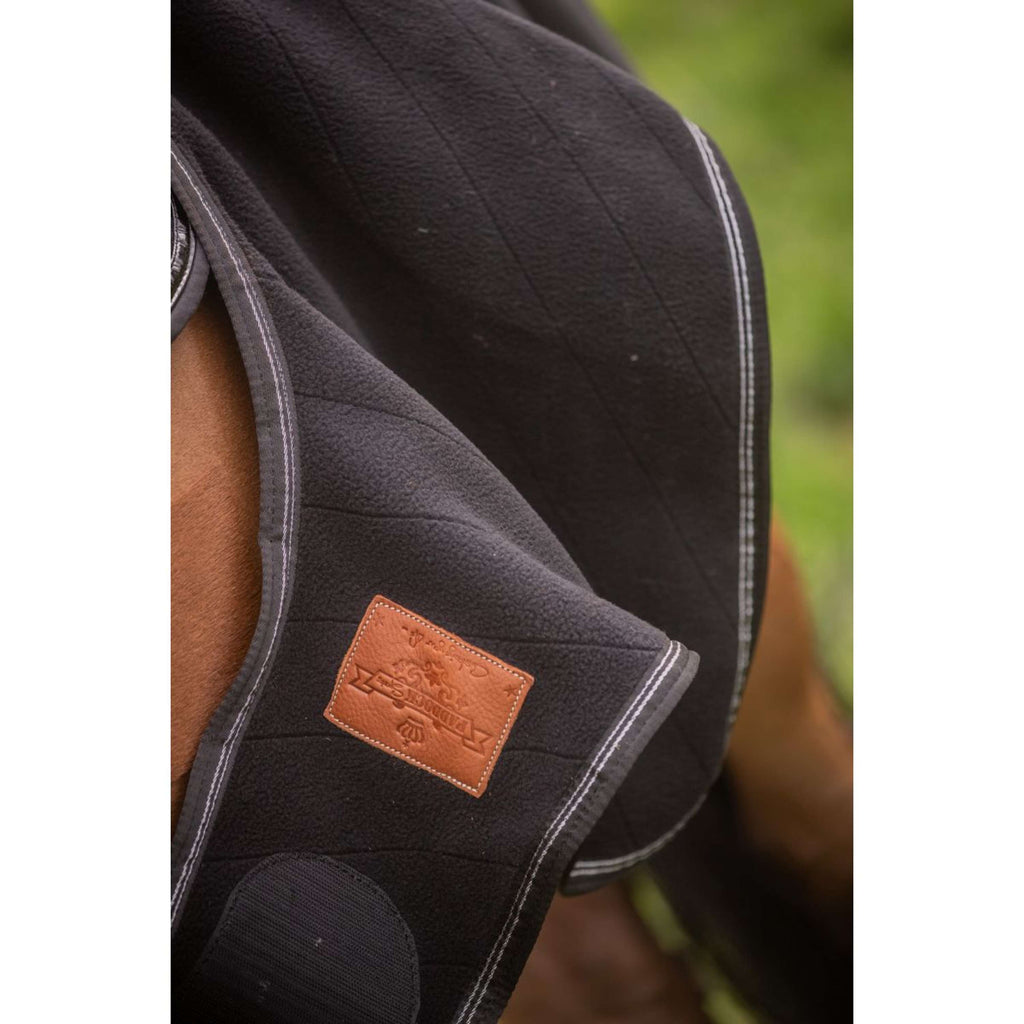 Paddock Exercise Rug Diagonal Black