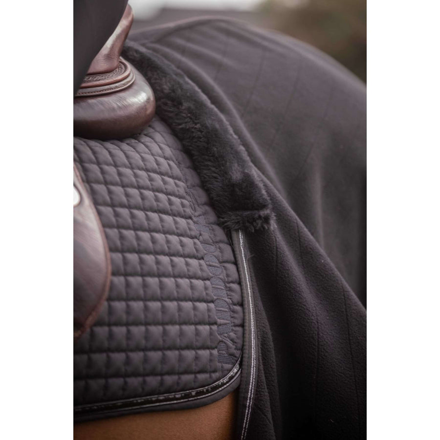 Paddock Exercise Rug Diagonal Black