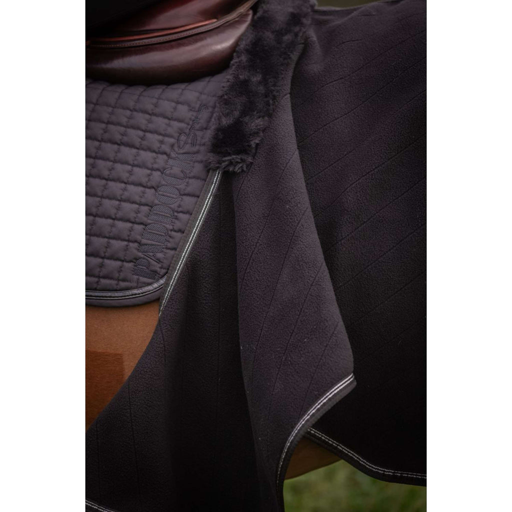 Paddock Exercise Rug Diagonal Black