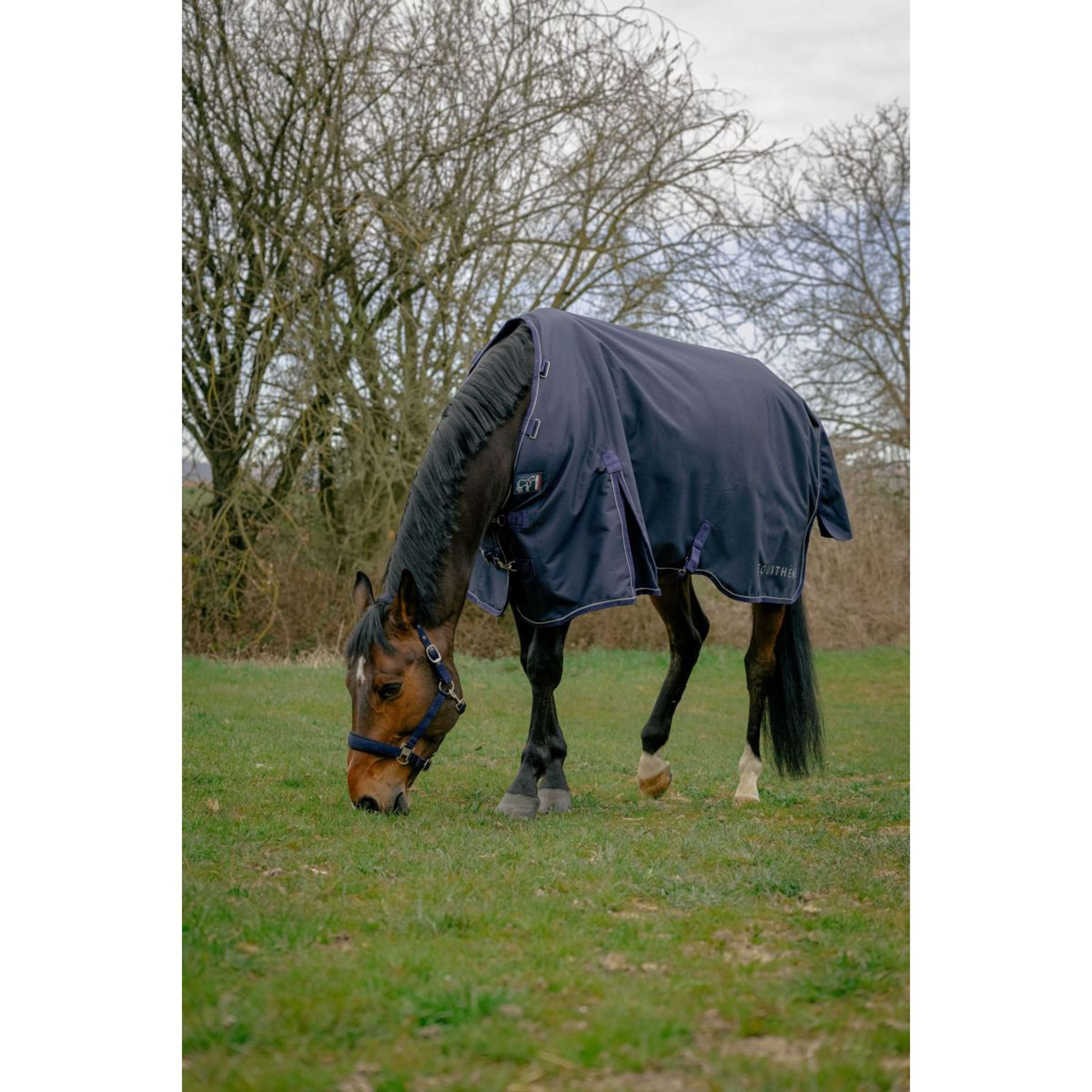 EQUITHÈME Outdoor Rug Anatomic 1200D 50g Navy