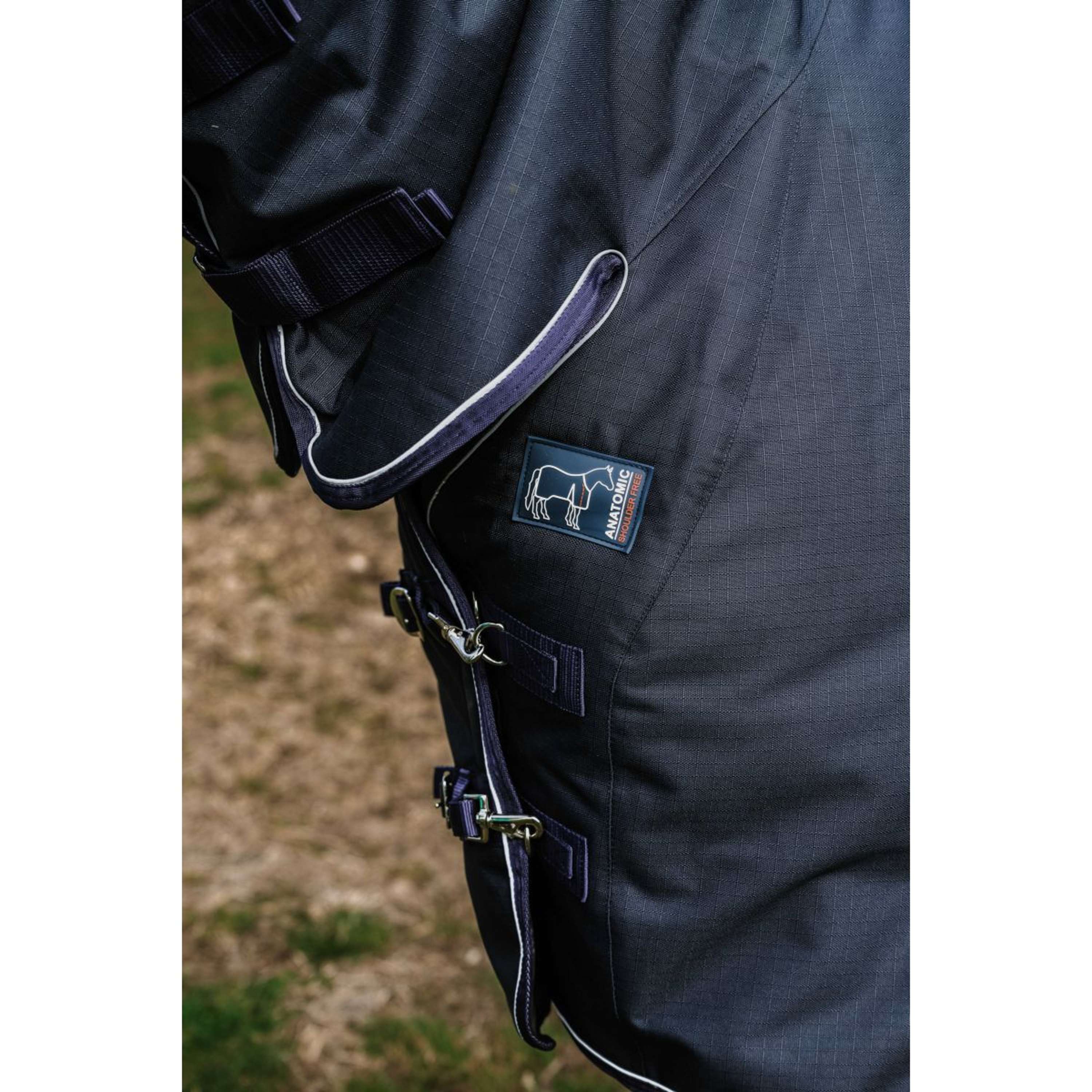 EQUITHÈME Outdoor Rug Anatomic Combi 1200D 200g Navy