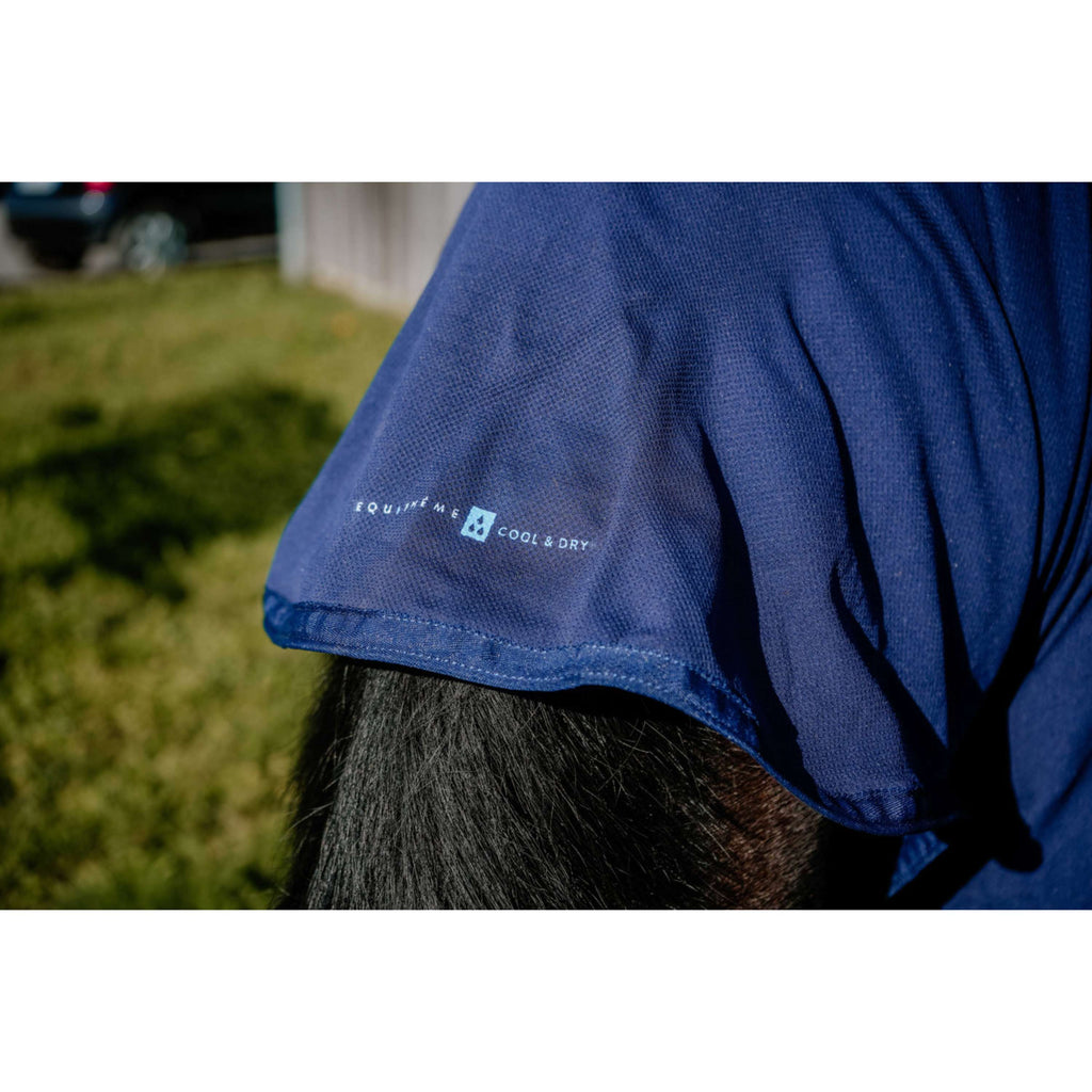 EQUITHÈME Cooling Blanket Cool& Dry Fresh NavyBlue