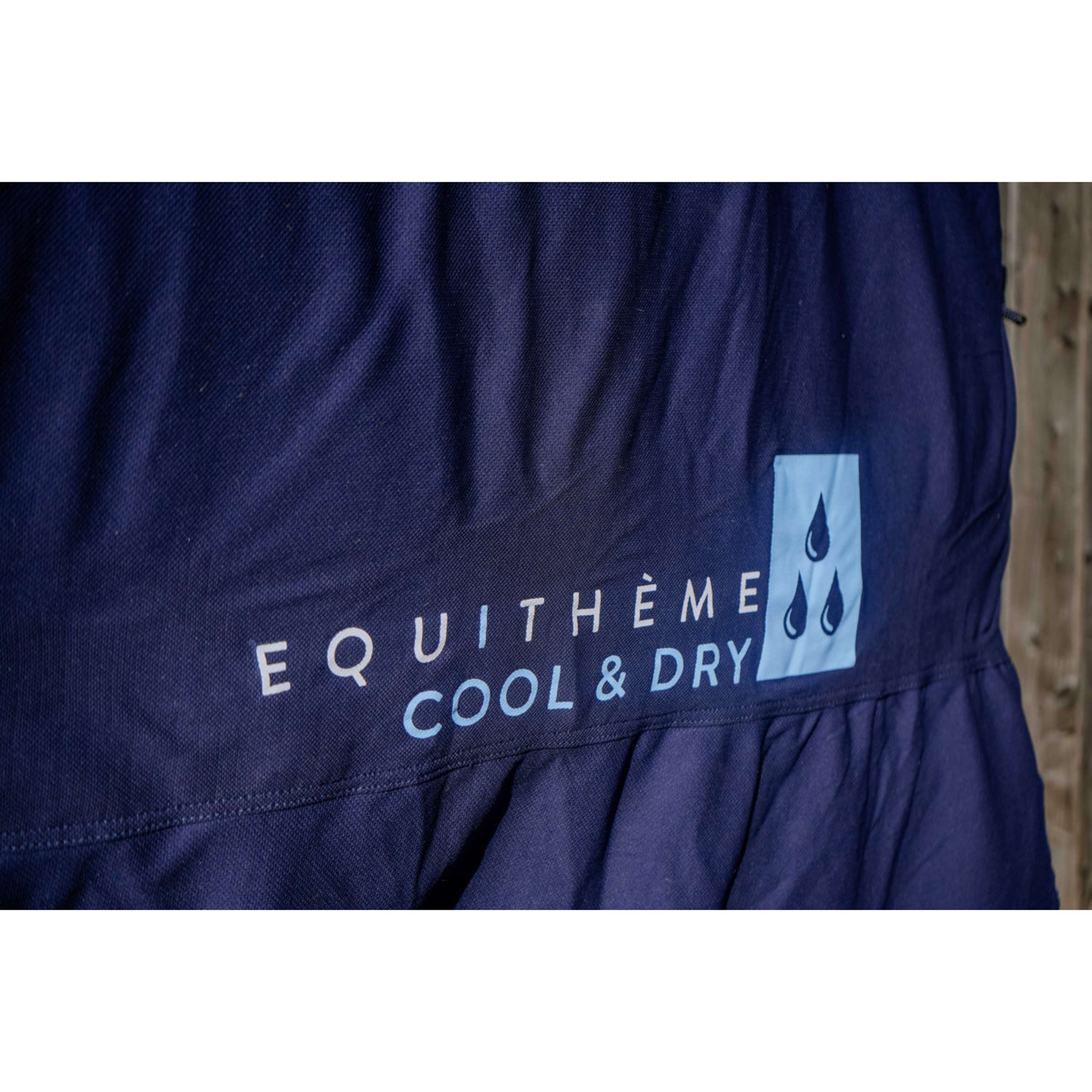 EQUITHÈME Cooling Blanket Cool& Dry Fresh NavyBlue