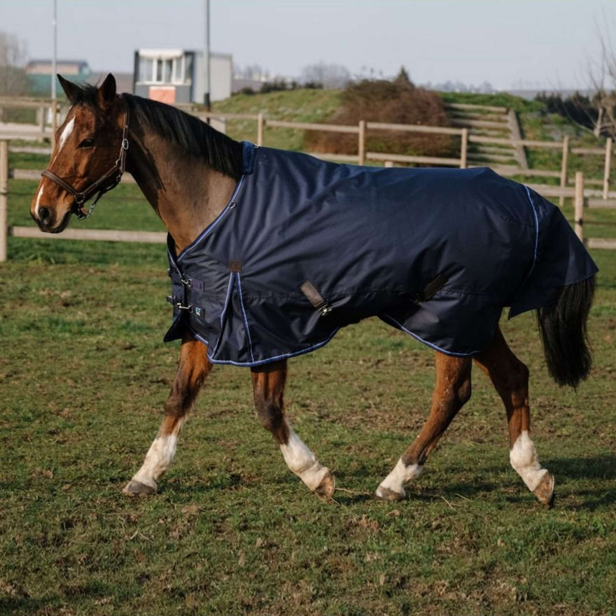 EQUITHÈME Rain Rug Classic 600D 50g Navy