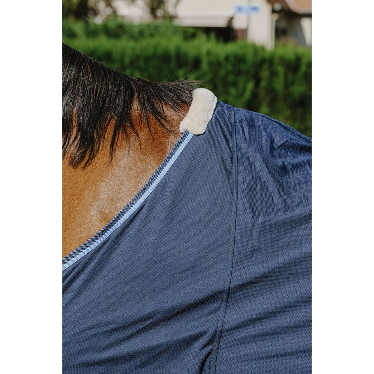 Riding World Rug Fine Mesh Navy