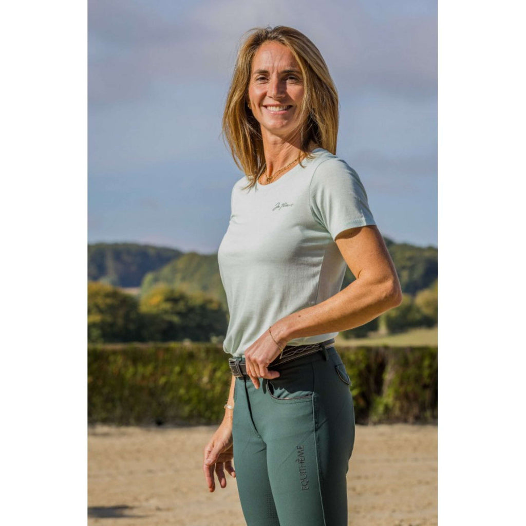 EQUITHÈME T-Shirt Bonnie Mint/Green