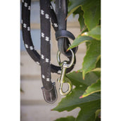 Pénélope Lead Rope with Leather Black