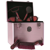 EQUITHÈME Grooming Box Je T'aime Pink/Burgundy