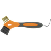 Hippotonic Hoof Pick 3-in-1 Metal Brush Orange