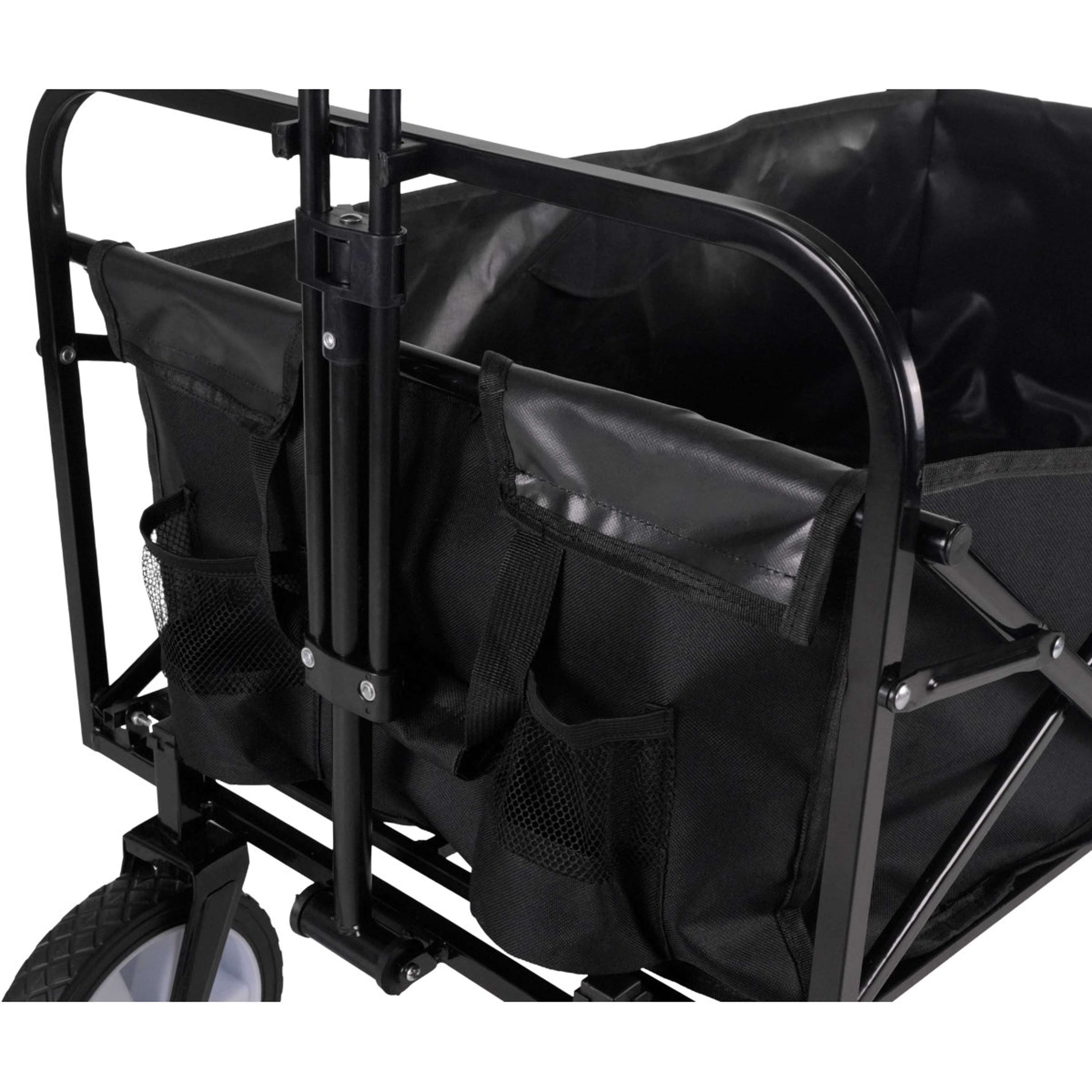 Hippotonic Trolley Cart Four-Wheeled Black