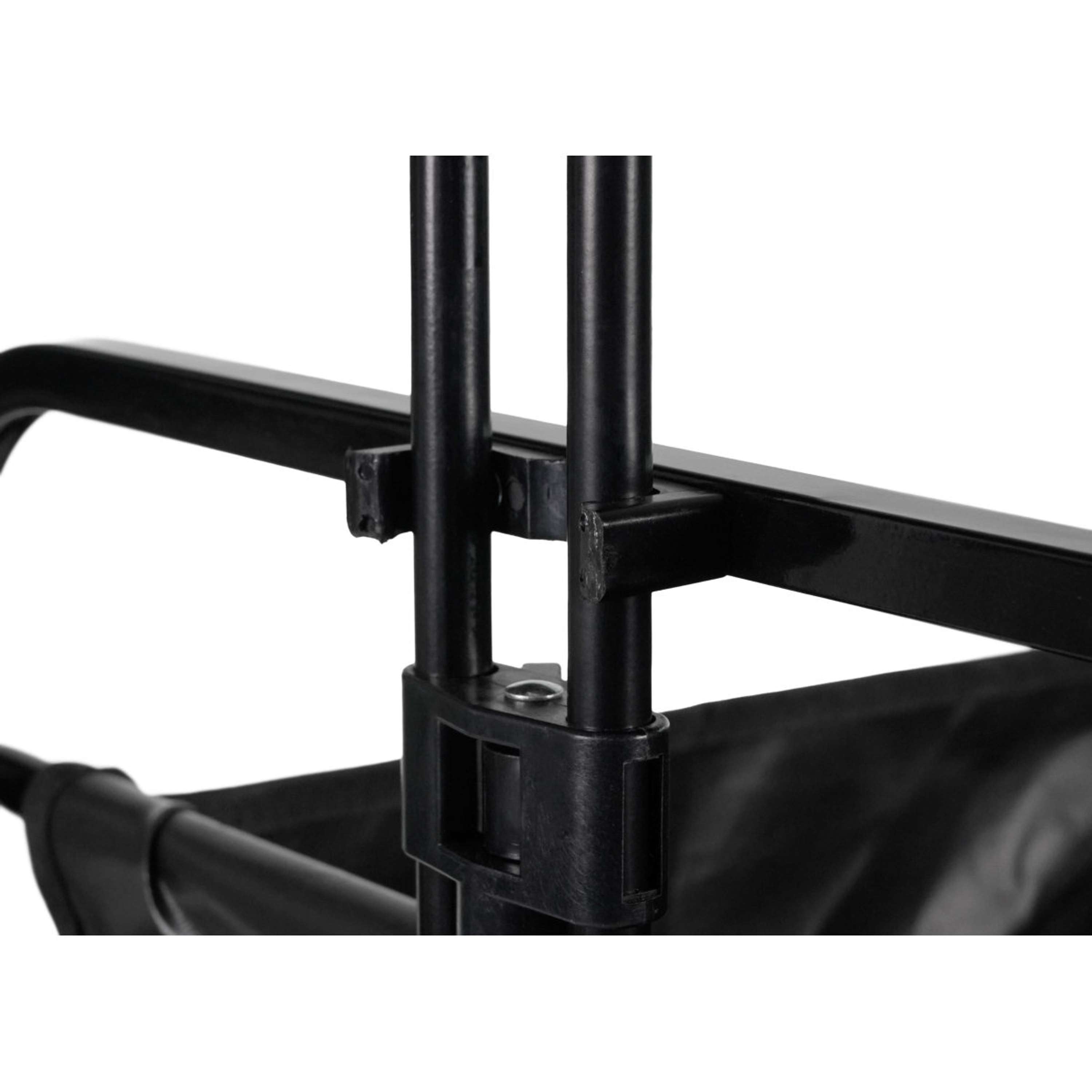 Hippotonic Trolley Cart Four-Wheeled Black