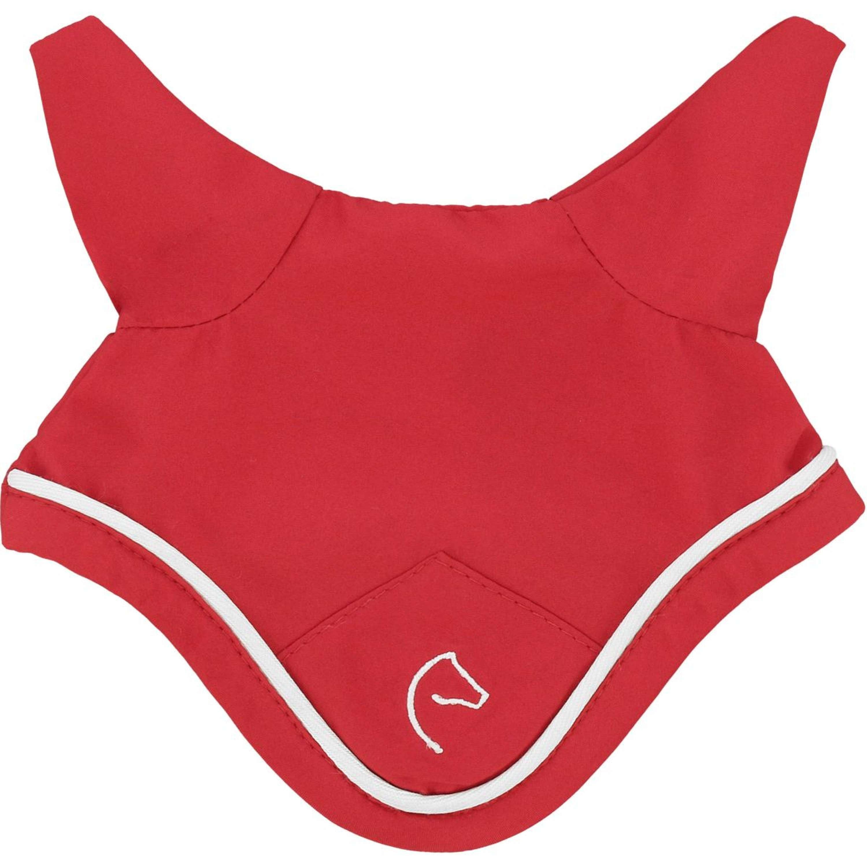 EQUITHÈME Pony Academy Ear Bonnet Red
