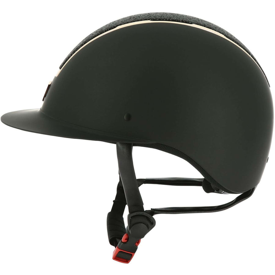 EQUITHÈME Cap Glint Mat Black/Rose gold