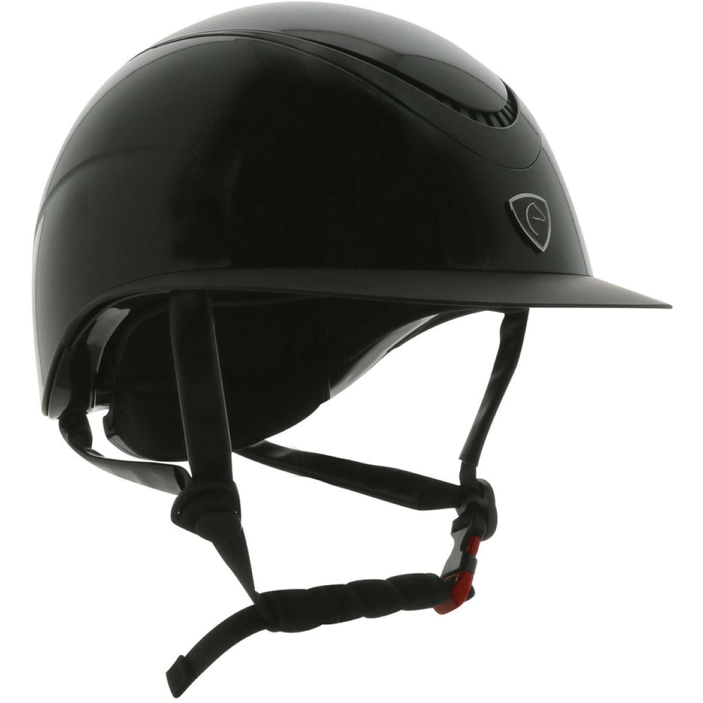 EQUITHÈME Cap Wings Mips Black Shiny