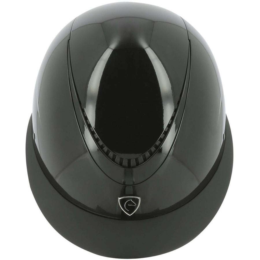 EQUITHÈME Cap Wings Mips Black Shiny