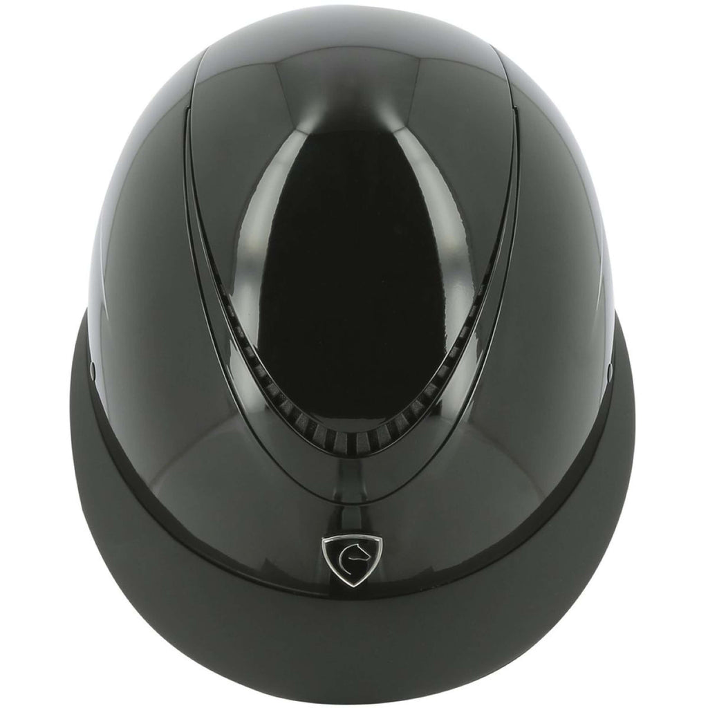 EQUITHÈME Cap Wings Mips Black Shiny