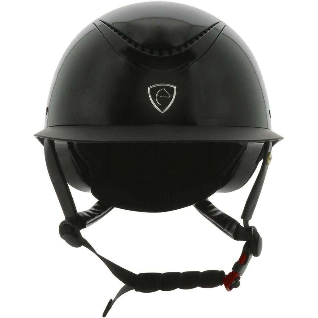 EQUITHÈME Cap Wings Mips Black Shiny
