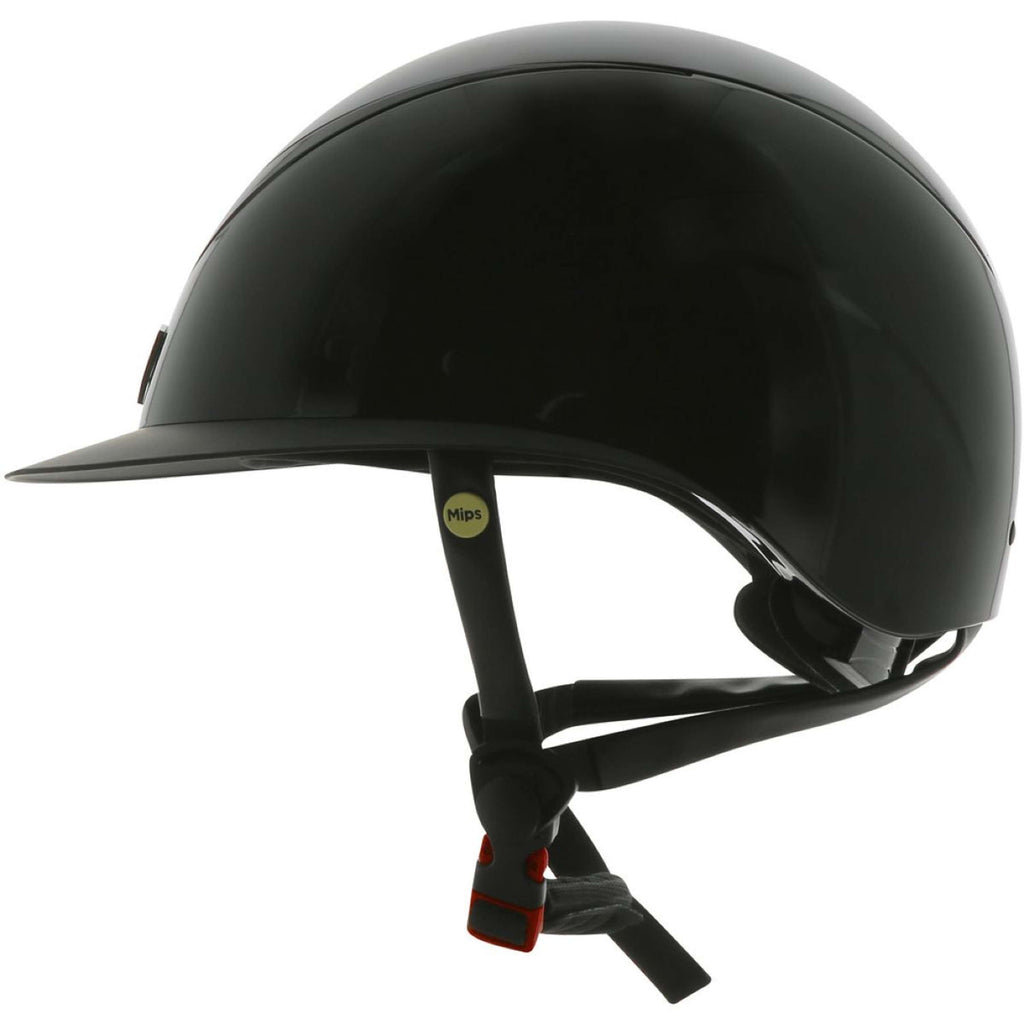 EQUITHÈME Cap Wings Mips Black Shiny
