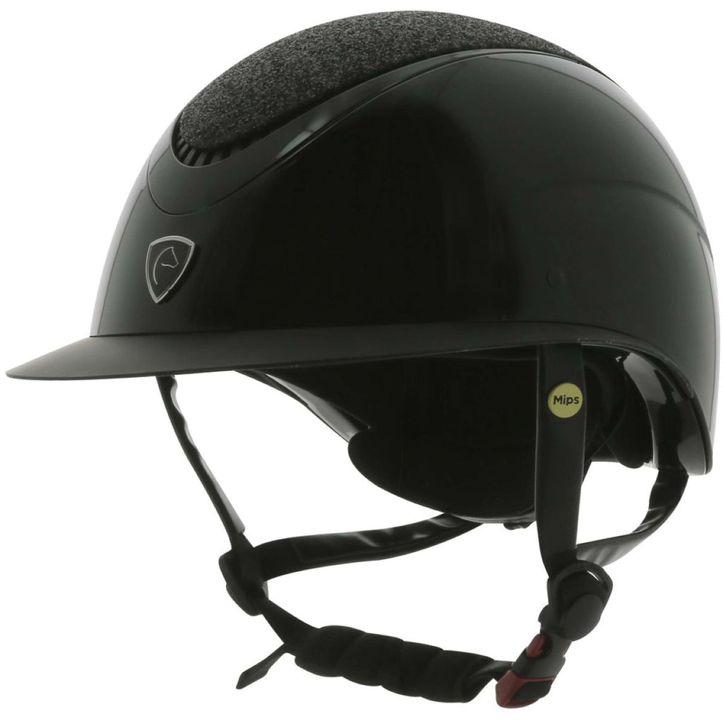 EQUITHÈME Cap Wings Mips Black Glitter