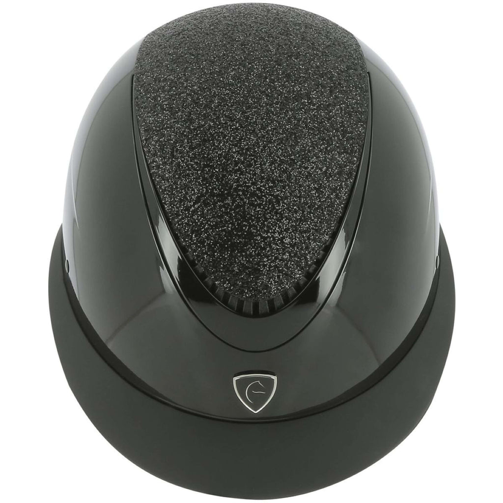 EQUITHÈME Cap Wings Mips Black Glitter
