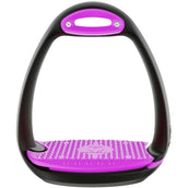 Compositi Stirrups Eole AirSoft Black/Raspberry