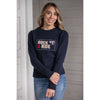 Pénélope Sweater Florida Navy blue