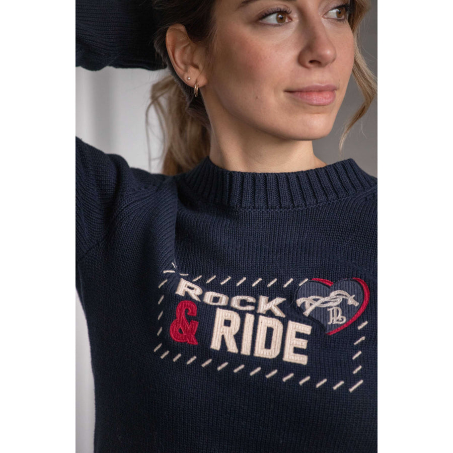 Pénélope Sweater Florida Navy blue