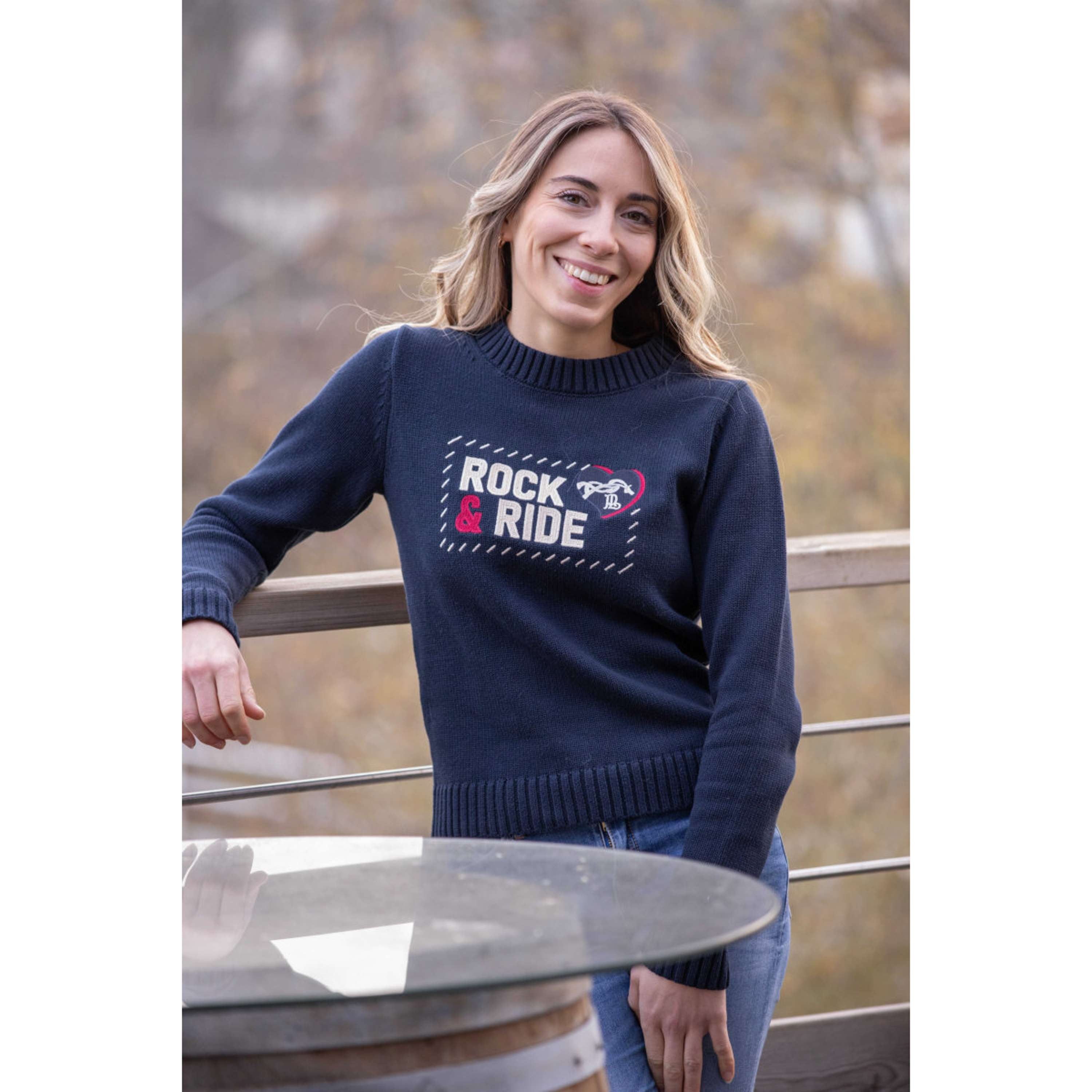 Pénélope Sweater Florida Navy blue