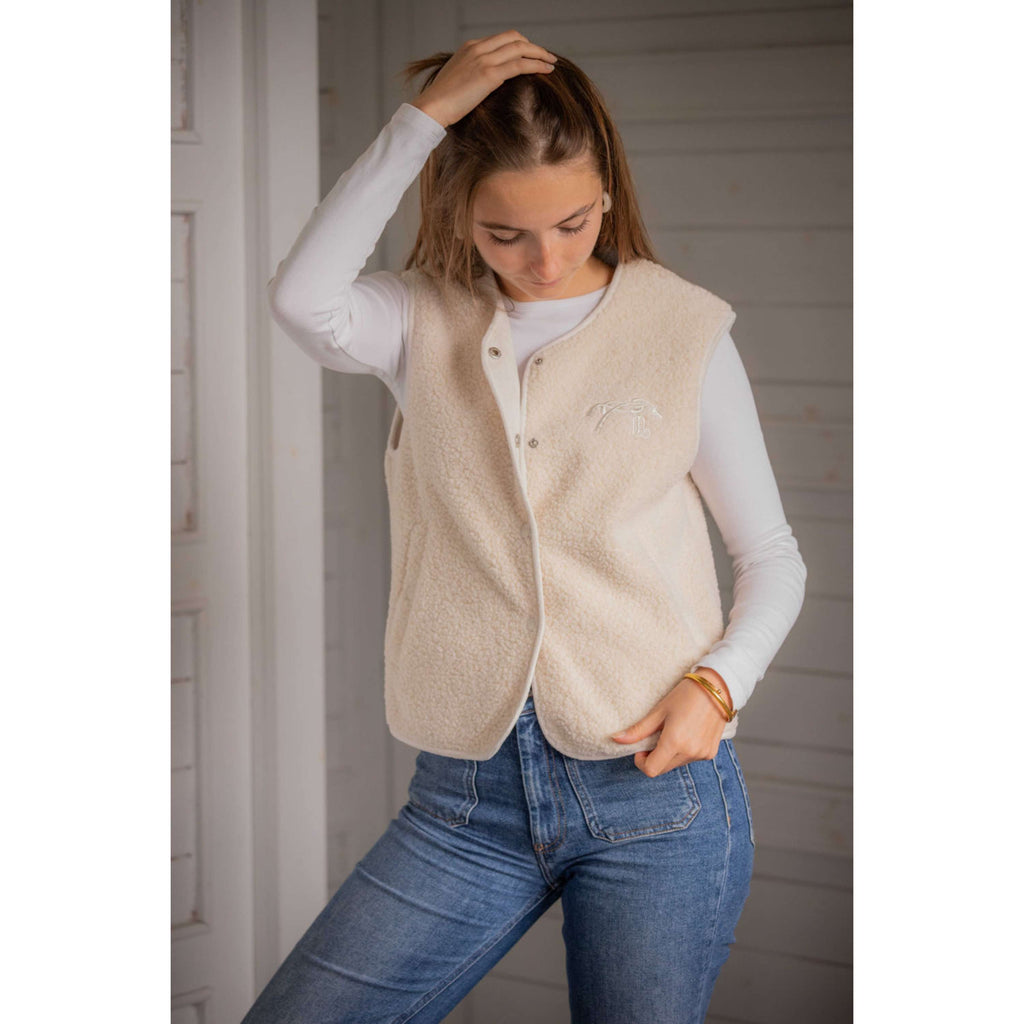 Pénélope Waistcoat Charline Ecru