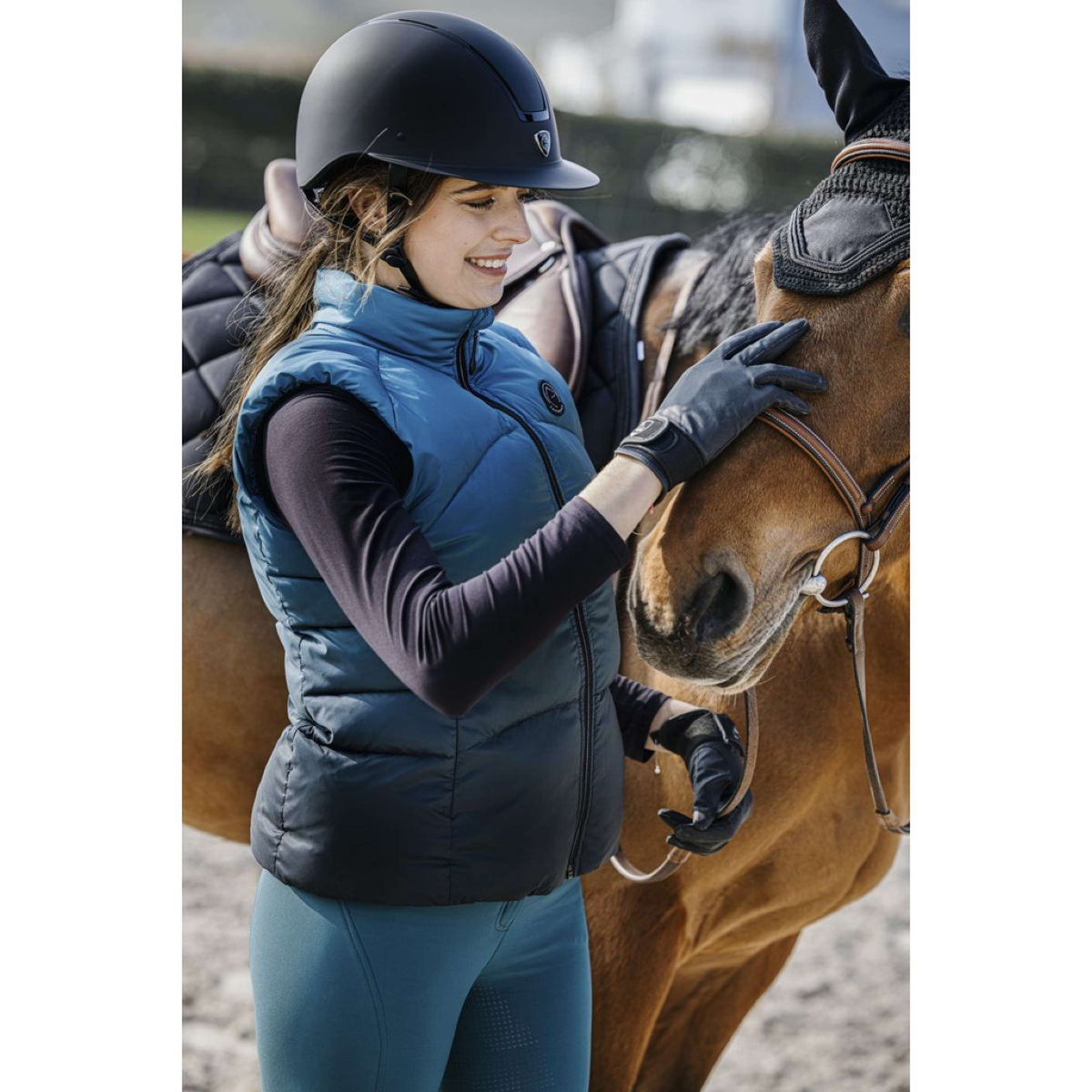 EQUITHÈME Bodywarmer Lina Turquoise