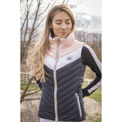 Pénélope Bodywarmer Camelia Navy/Pink