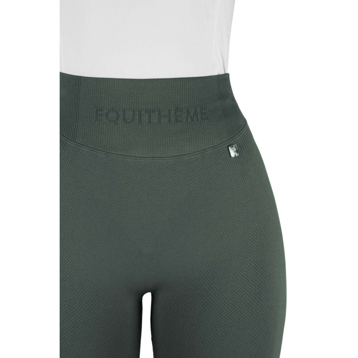 EQUITHÈME Riding Legging Acacia Full Grip Khaki