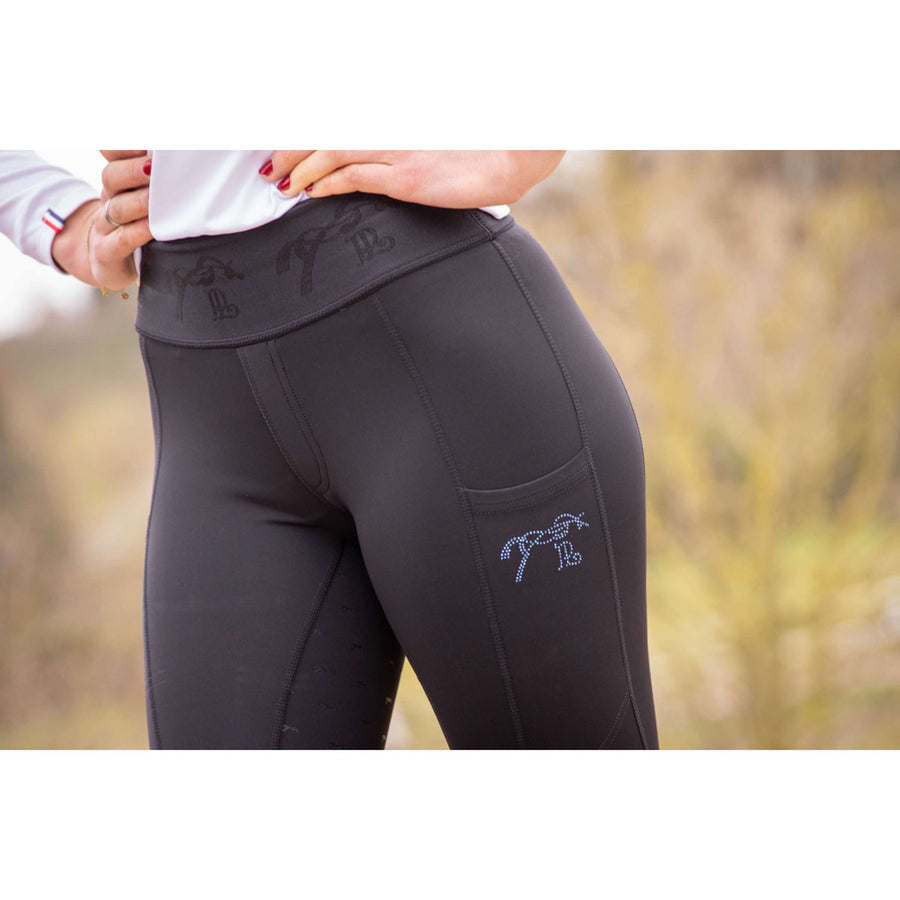 Pénélope Riding Legging Delphe Full Grip Black