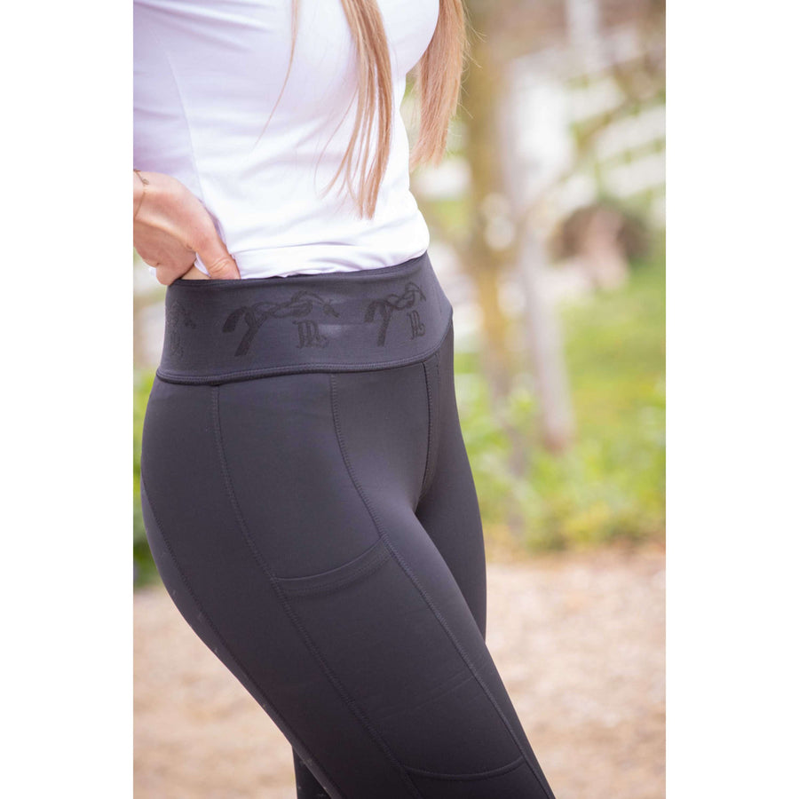 Pénélope Riding Legging Delphe Full Grip Black