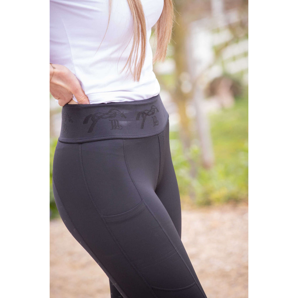 Pénélope Riding Legging Delphe Full Grip Black