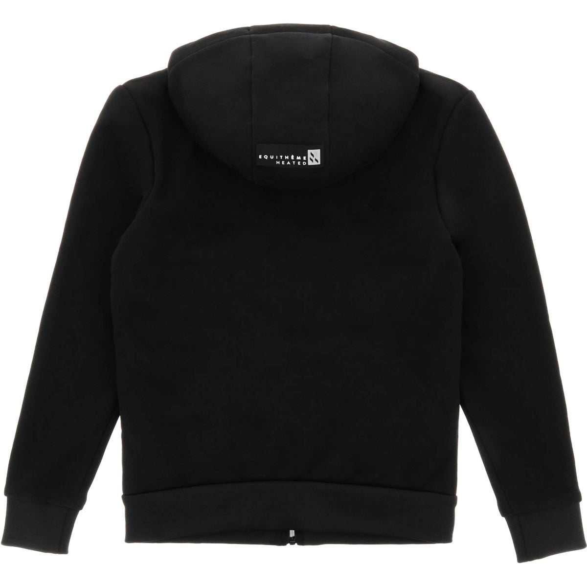 EQUITHÈME Zip-Hoodie Heated Owen Black